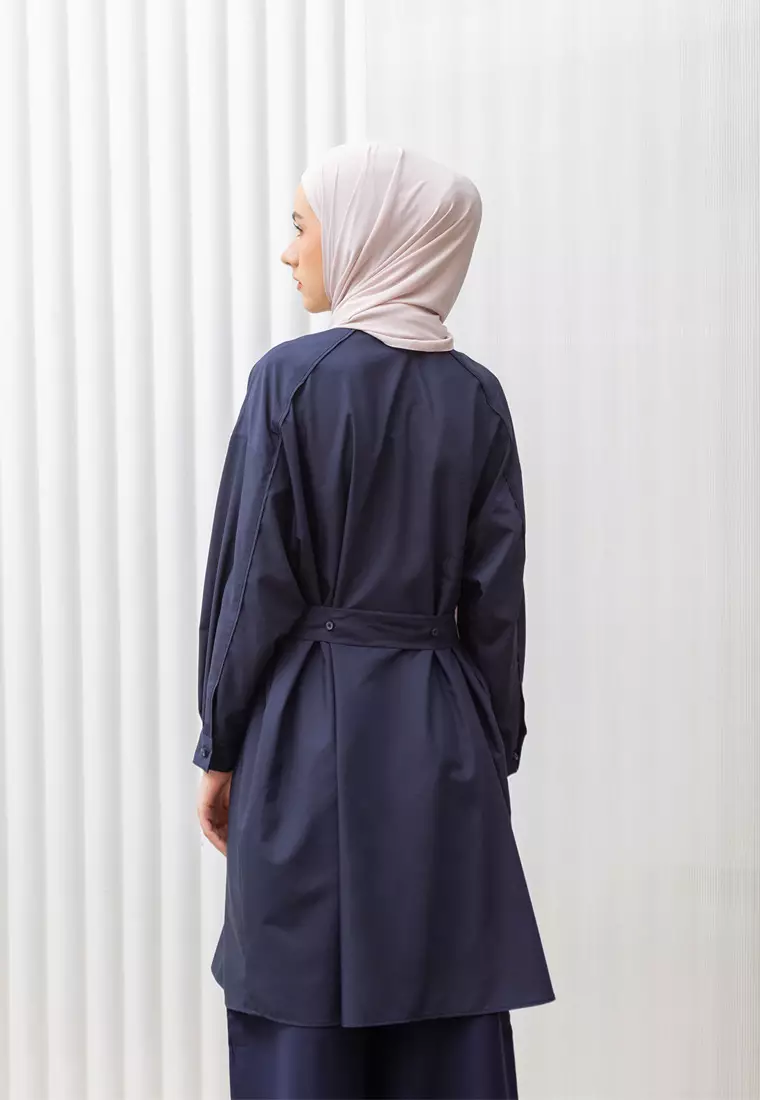 Kami Eden Loose Top Navy