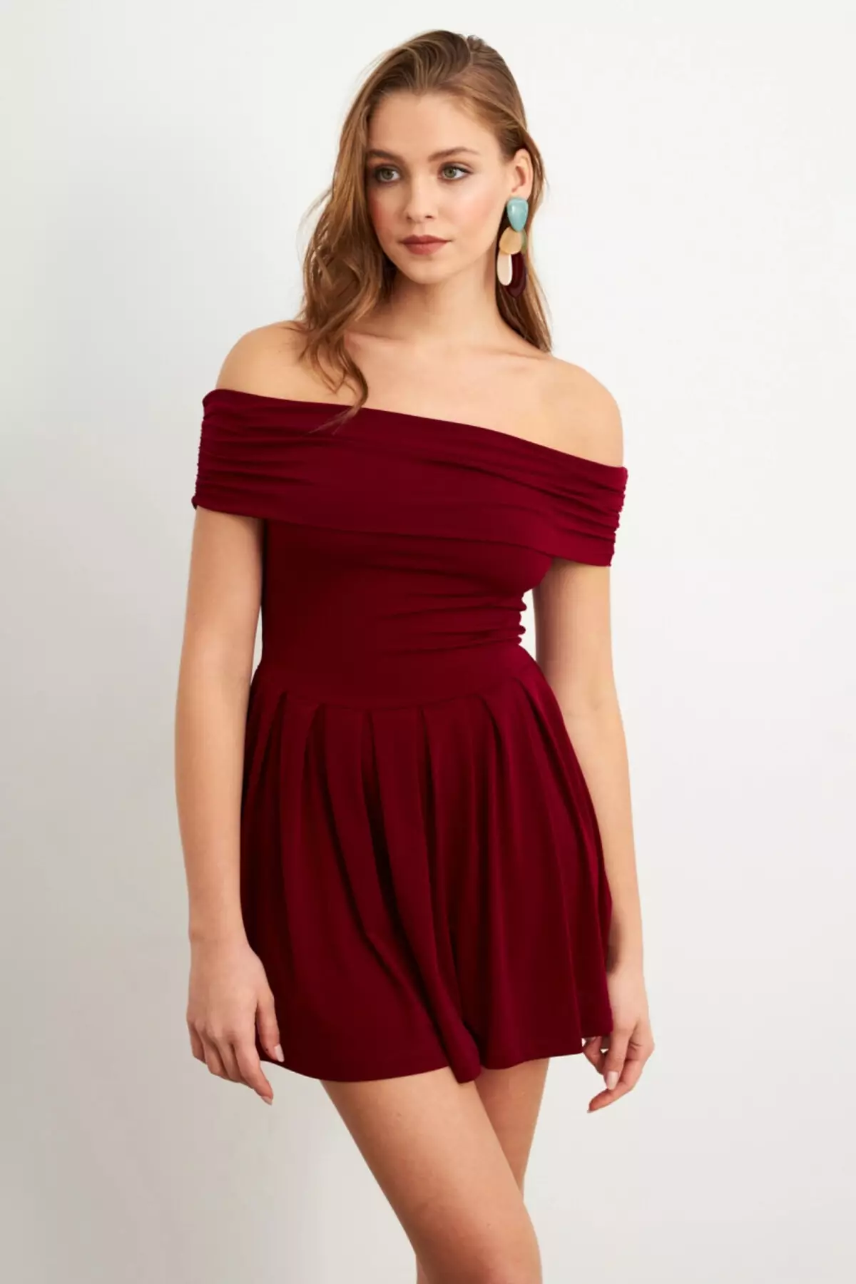 Madonna Collar Mini Dress