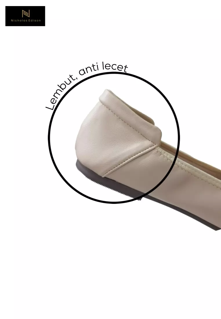 Nicholas Edison Flat Sofia Cream