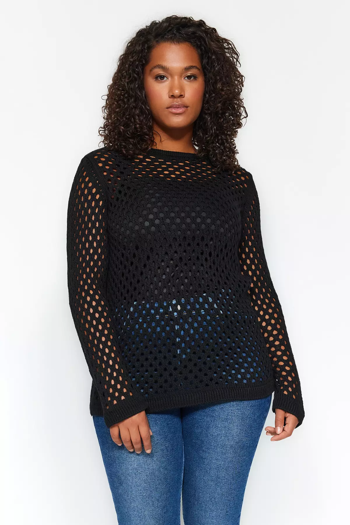 Knitwear plus size best sale