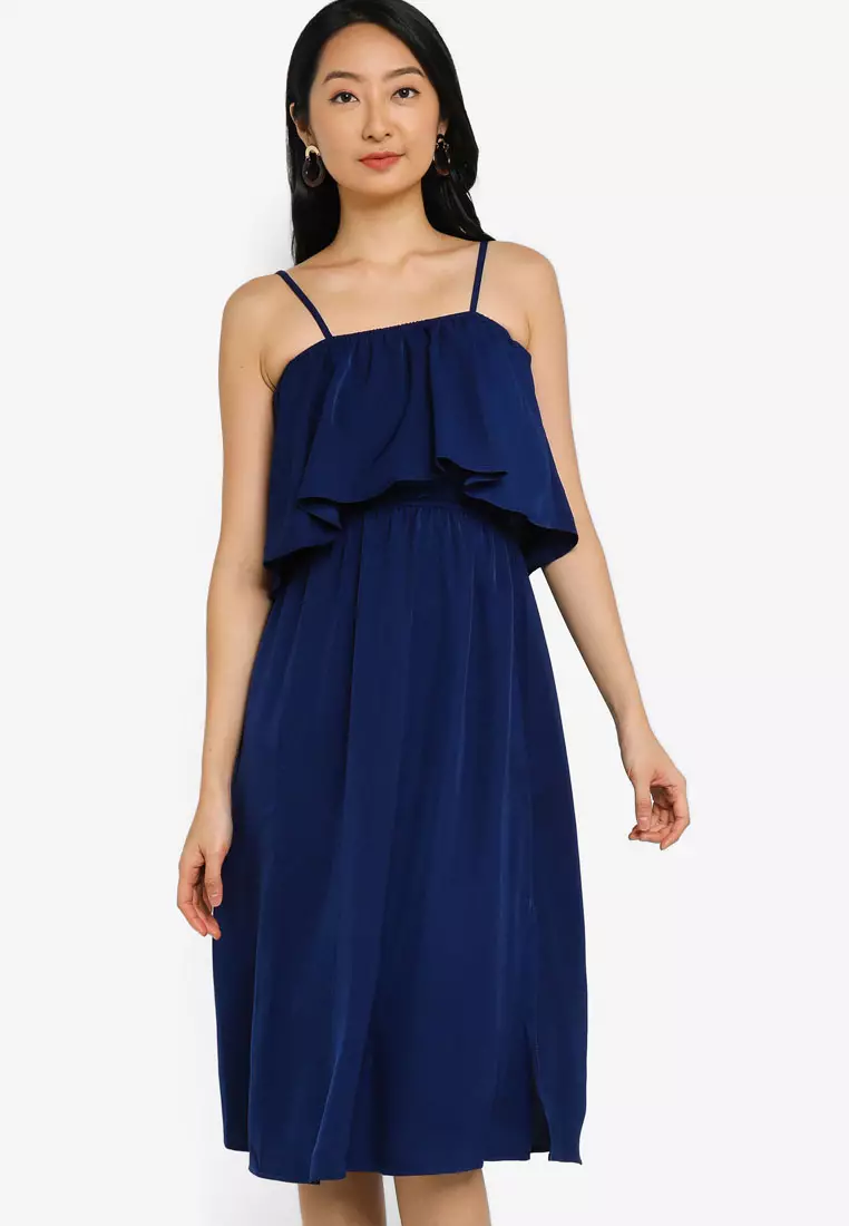 Strapless clearance popover dress