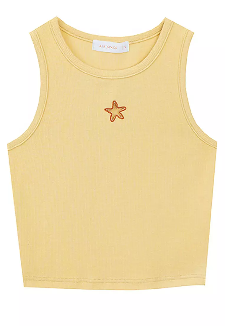 Star Cutout Tank Top