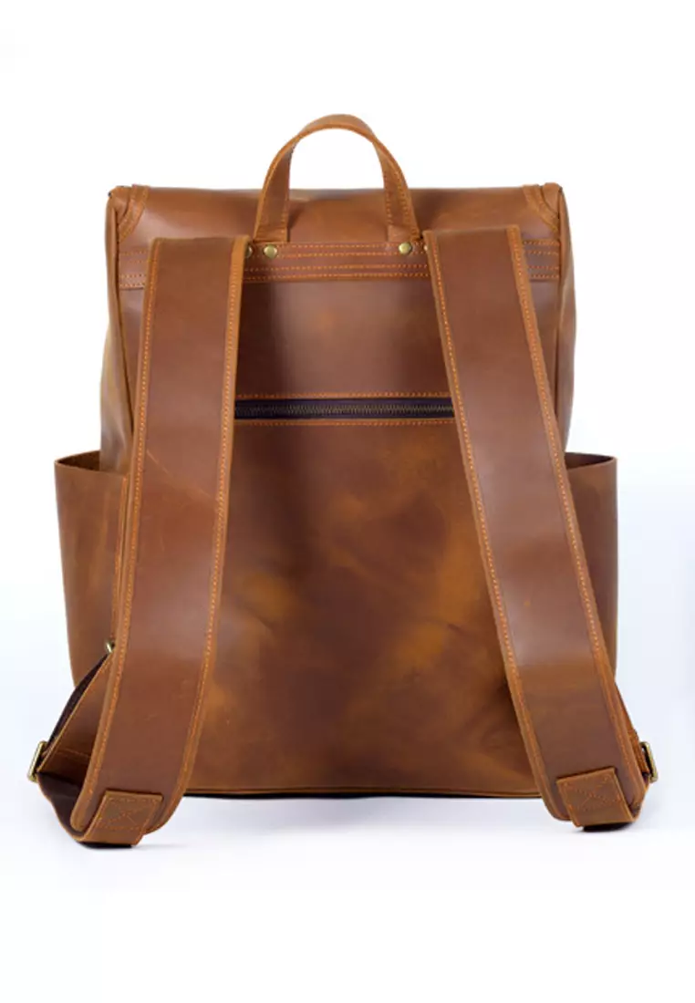 Buy XAFITI Brand New Full grain Leather Backpack 2024 Online