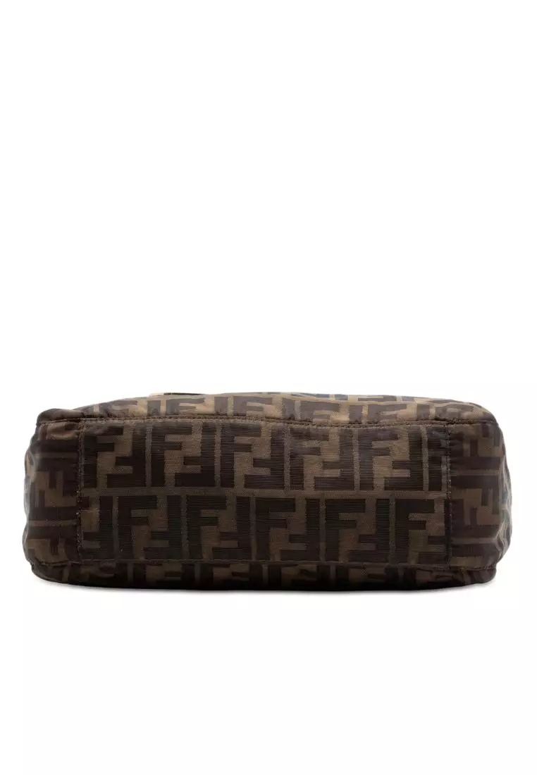 Pre-Loved Fendi Zucca Canvas Crossbody