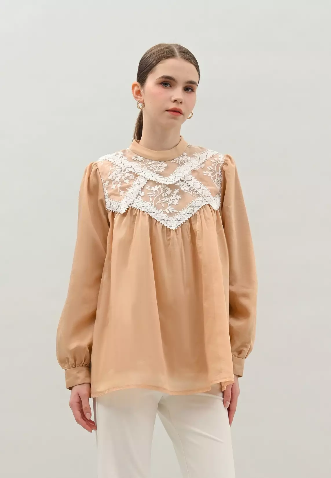 Cielo Blouse - Peach
