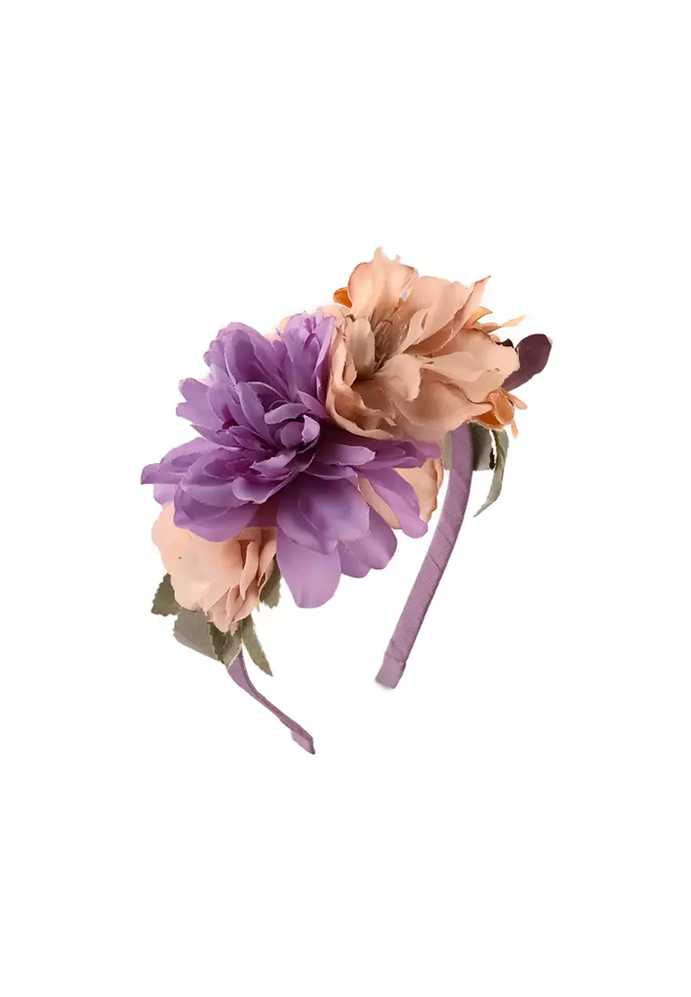 Megan Artificial Flower Headband