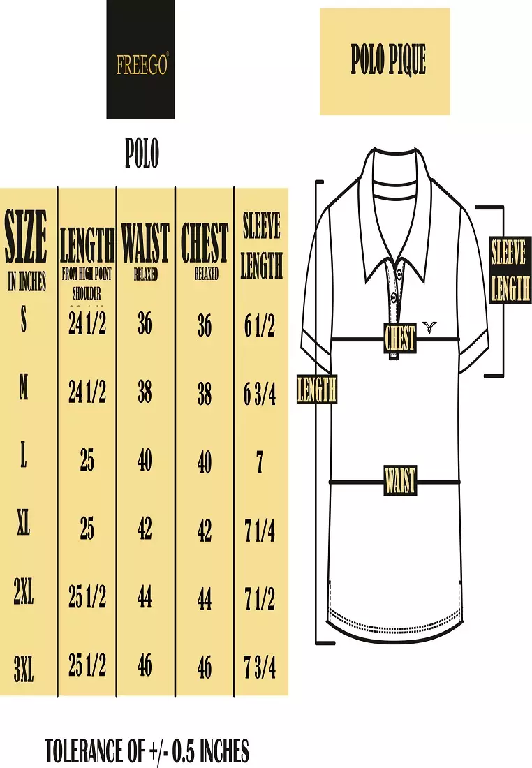 Pique Short Sleeve Polo