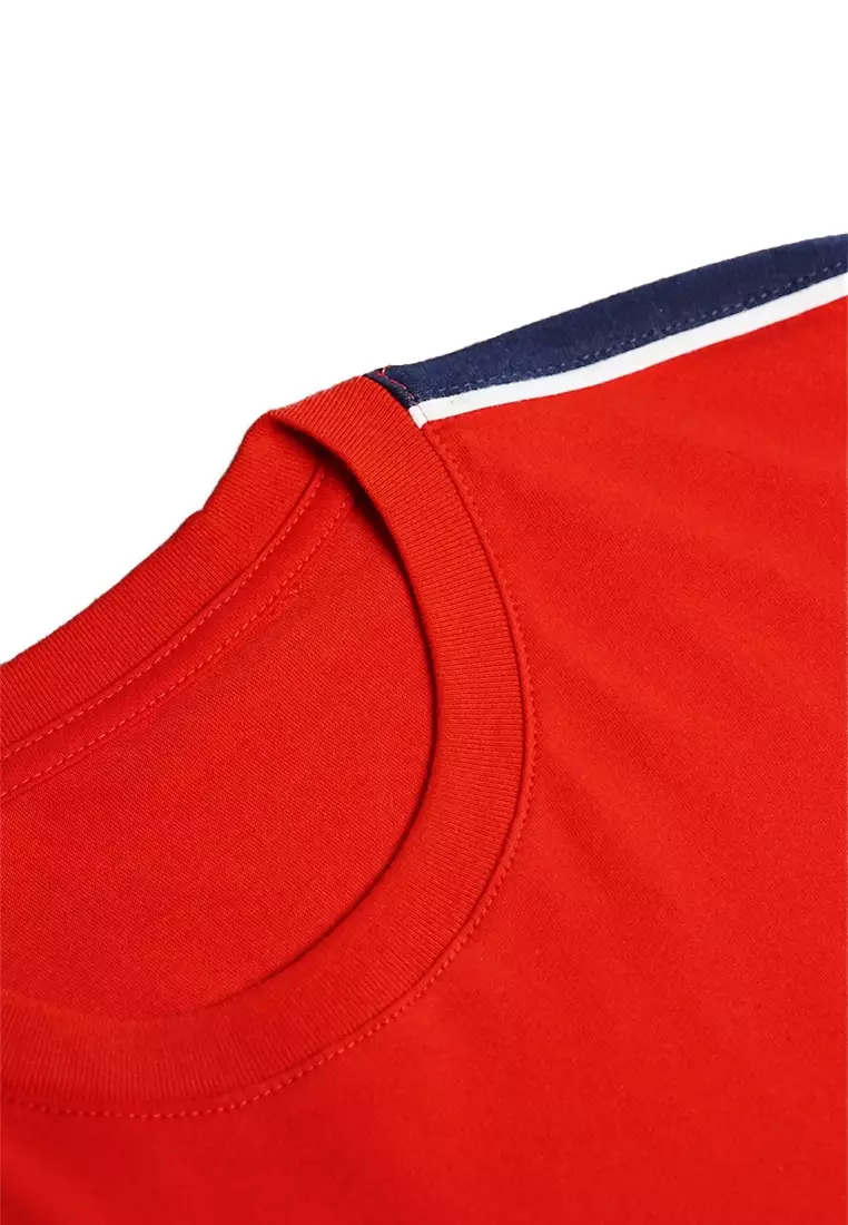 Ryusei Kaos Pria Tsuaka Red