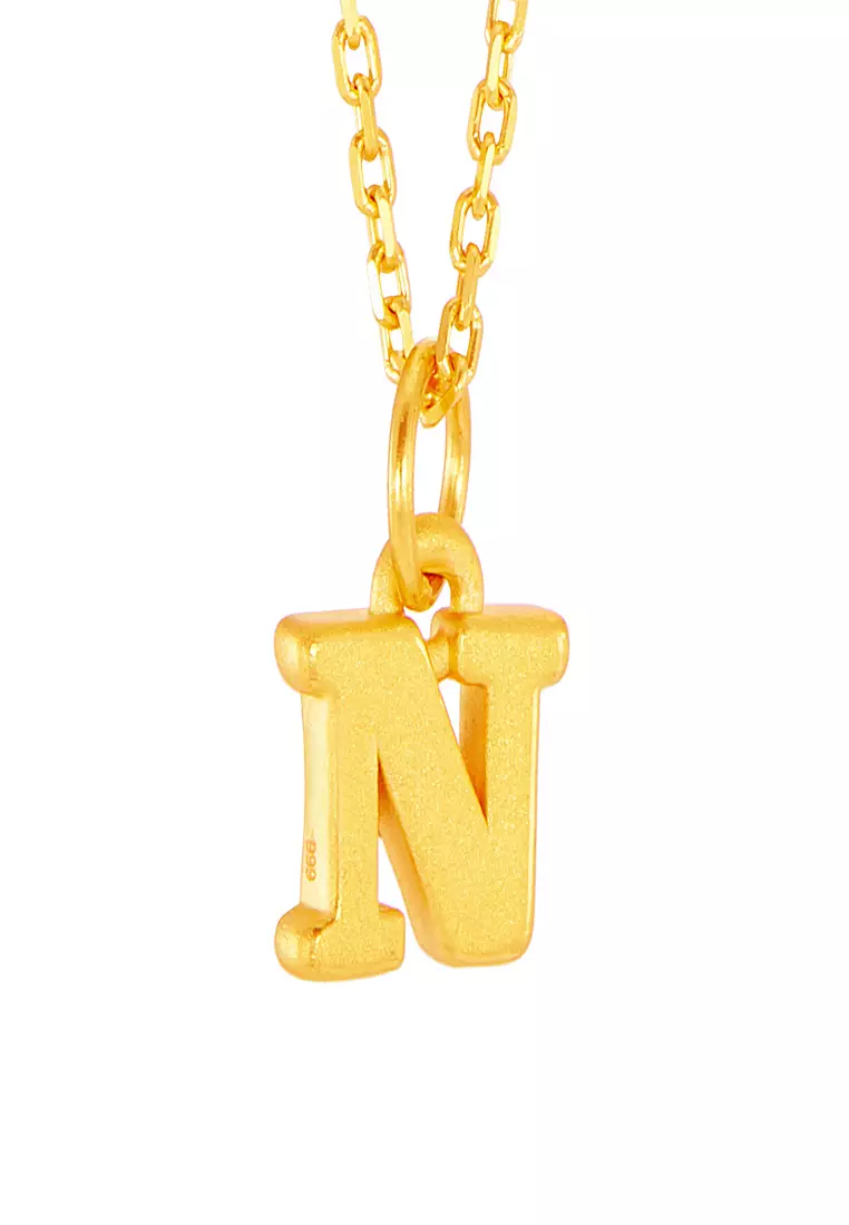 HABIB 999/24K Yellow Gold Pendant DTP010924(N)