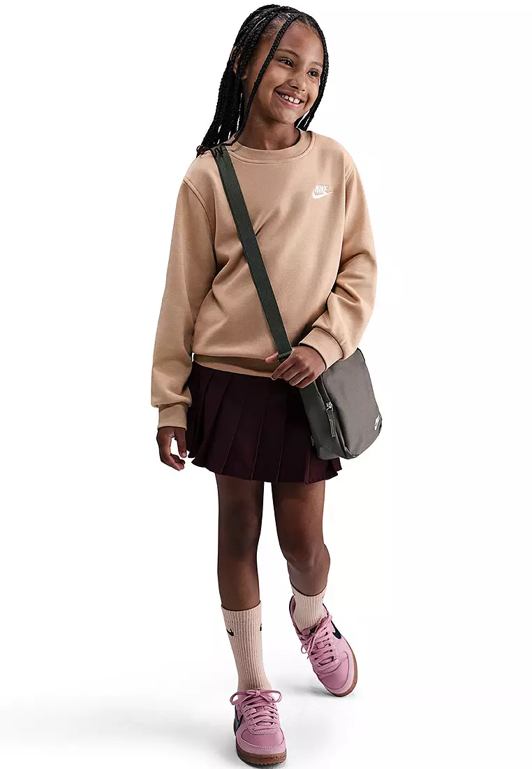 Sportswear Club Fleece Big Kids' Crew-Neck Sweatshirt