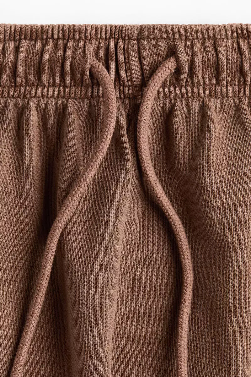 Drawstring sweatshorts