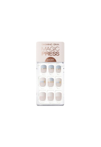 Buy Dashing Diva Dashing Diva Magic Press Mani Short Best White Mdr599ss Soft Shine Online Zalora Malaysia
