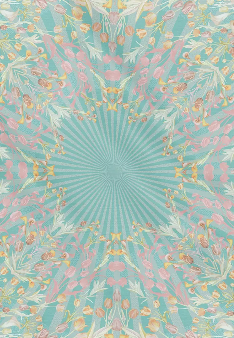 Tulip Satin Square - Jade
