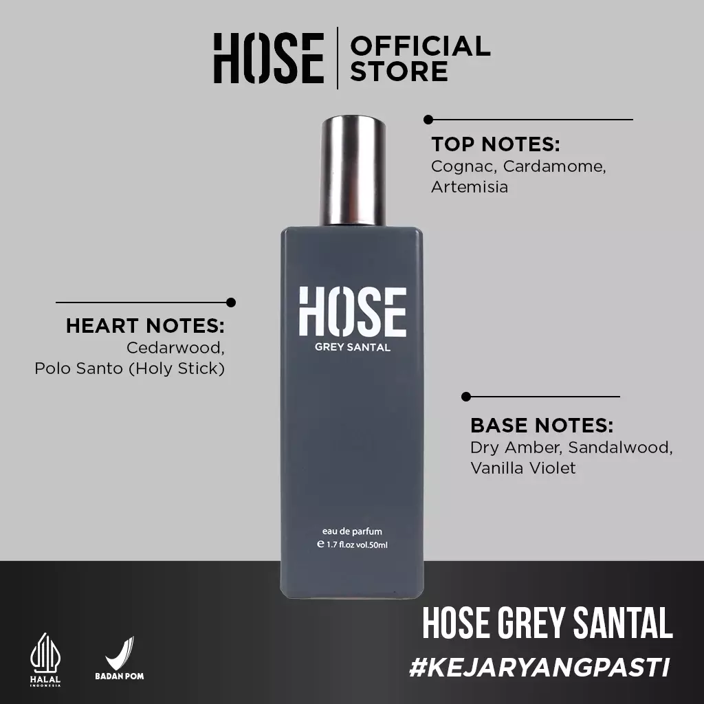 Hose EDP Grey Santal 50 ml