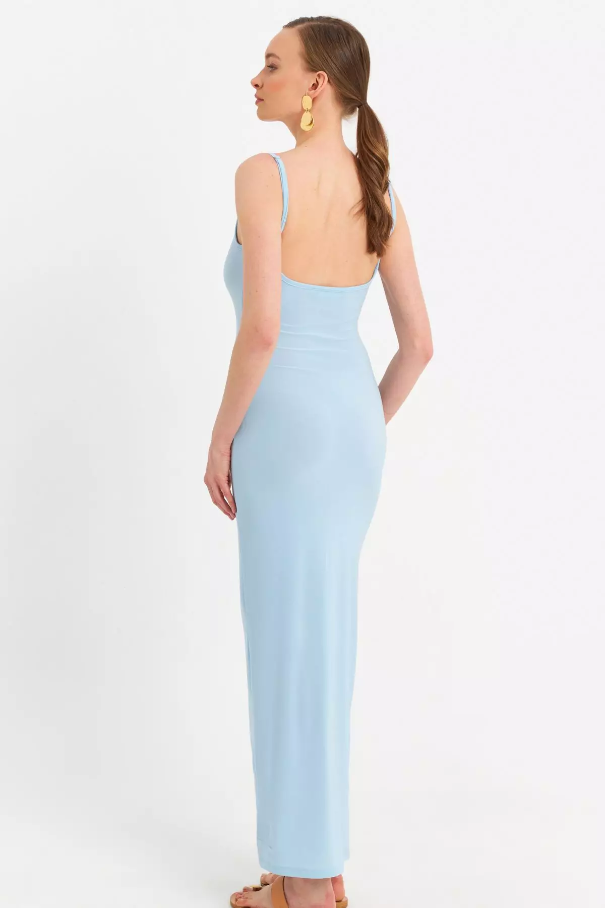 Adjustable Strap Maxi Dress