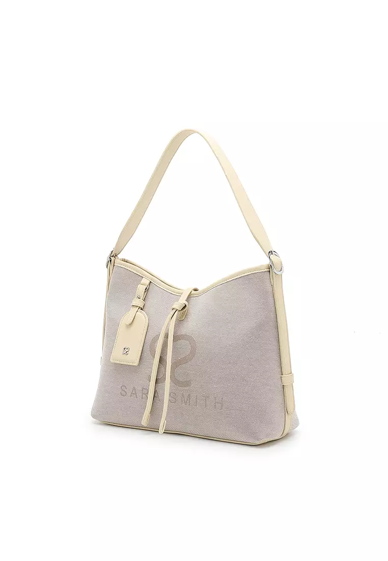 Women's Top Handle Bag / Sling Bag / Crossbody Bag - Yellow