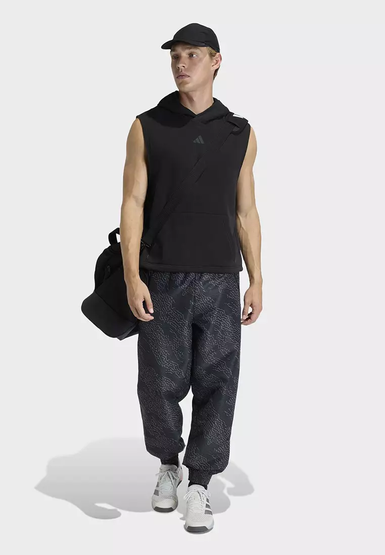Power Workout Sleeveless Hoodie