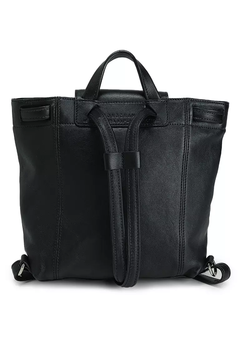 バックパック・リュック LONGCHAMP 25FW Black Le Pliage Backpack Xtra M 10287987 001 Le Pliage Xtra M Backpack Black - Leather | Longchamp CA