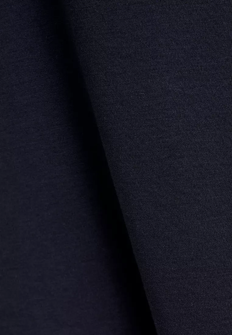 MANZONE - Kaos Lengan Pendek Pria Roudy 07 Slim Fit - Black