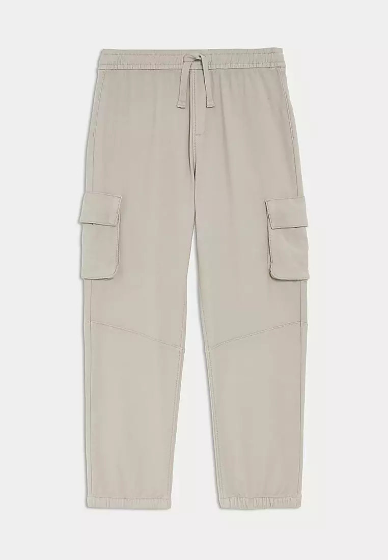 Cotton Rich Cargo Trousers