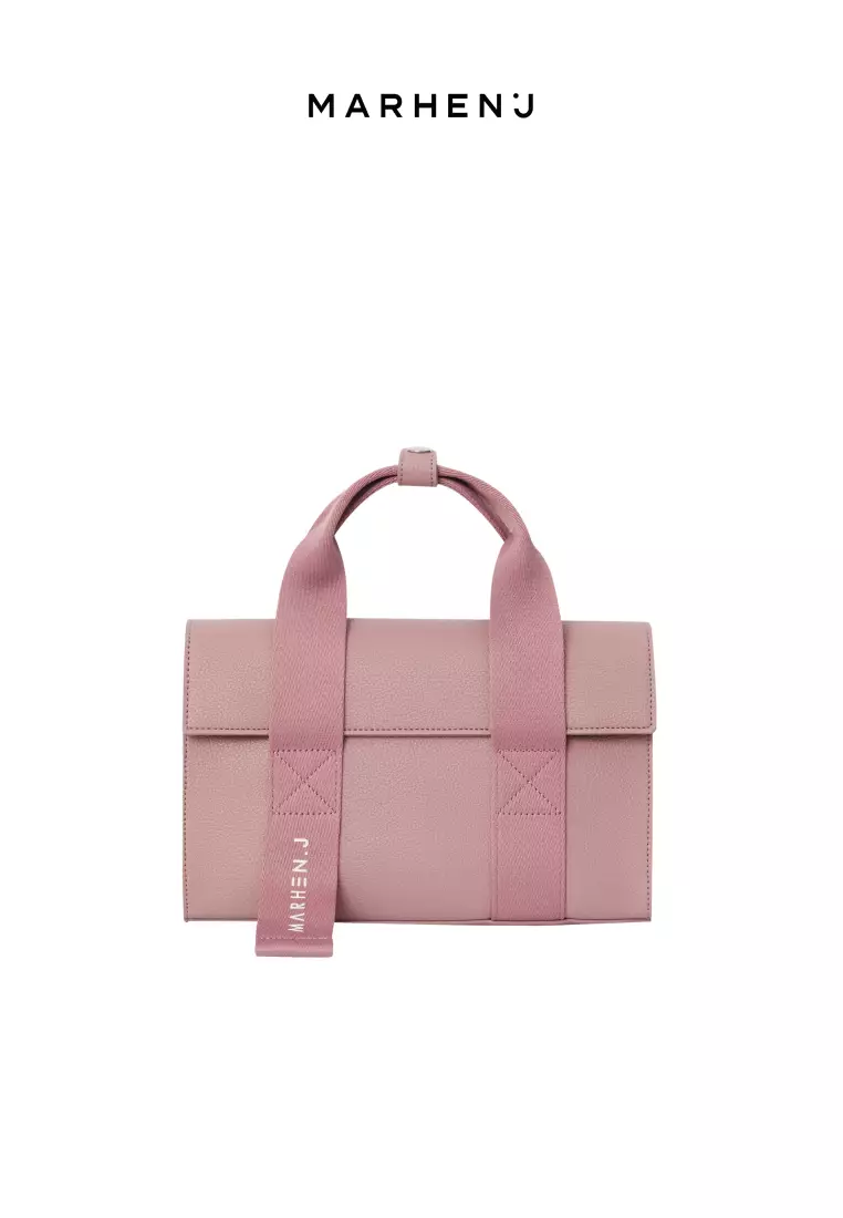 LUDY Vegan Leather Crossbody Bag Indi Pink