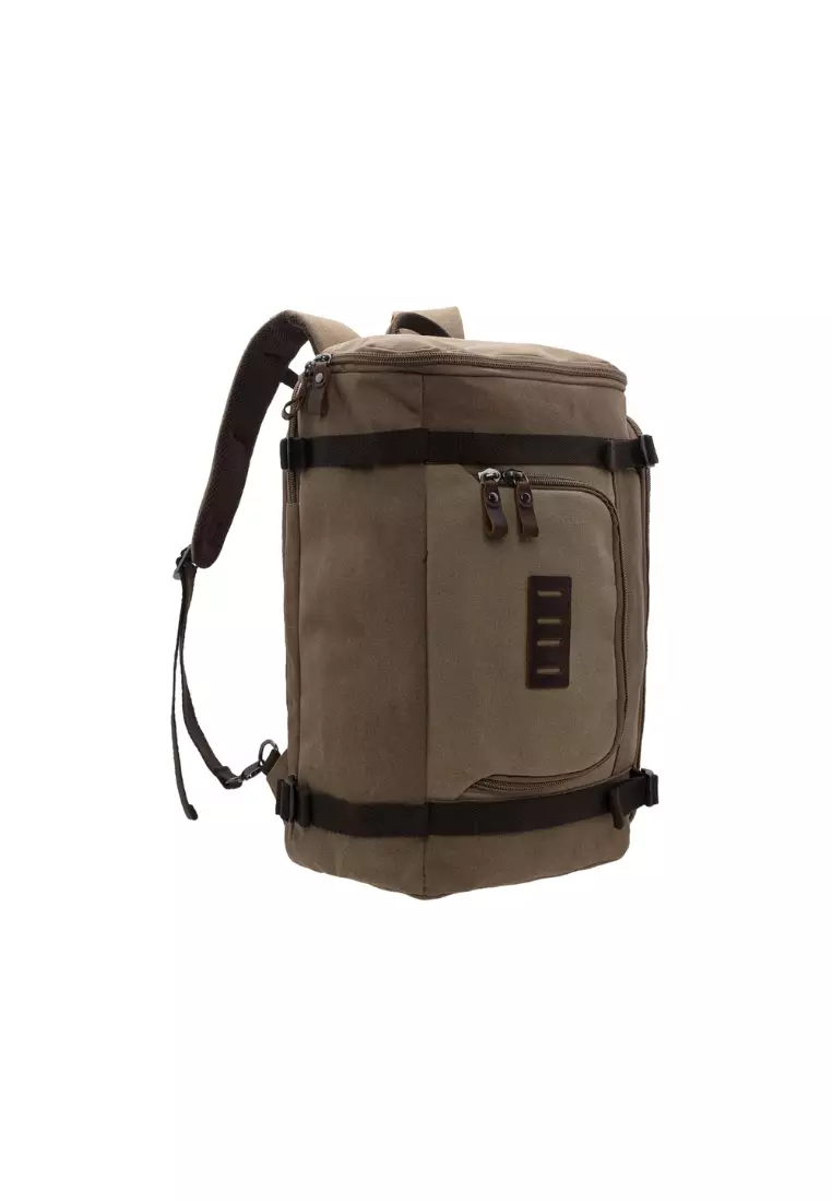 Canvas Multifunctional Travel Hiking Duffel Bag Backpack BAD 40108