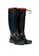 Aigle red and navy Miss Marion Packable Rubber Boots 079E3SHEA1BDD4GS_2