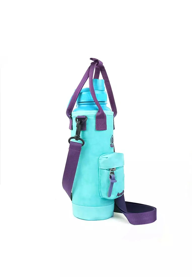 40oz Bottle Bag Teal/Violet
