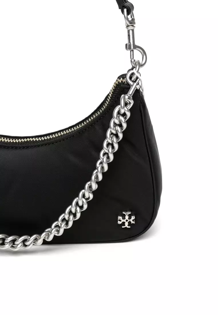 線上選購Tory Burch Tory Burch 151 Mercer Small Crescent Bag 鏈條袋