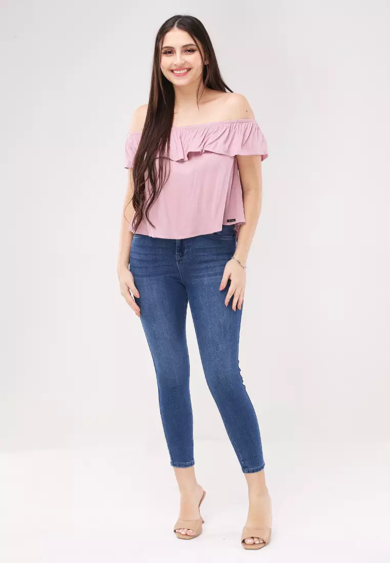 Single Twill Woven Sleeveless Blouse