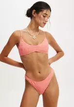 Shell Pink Terry Jacquard