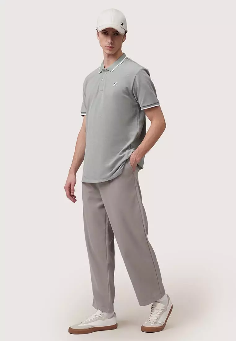 Polo Shirt With Contrast Trim