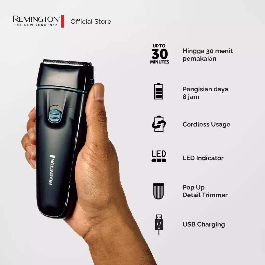 Remington F1 Style Series Foil Shaver F1000