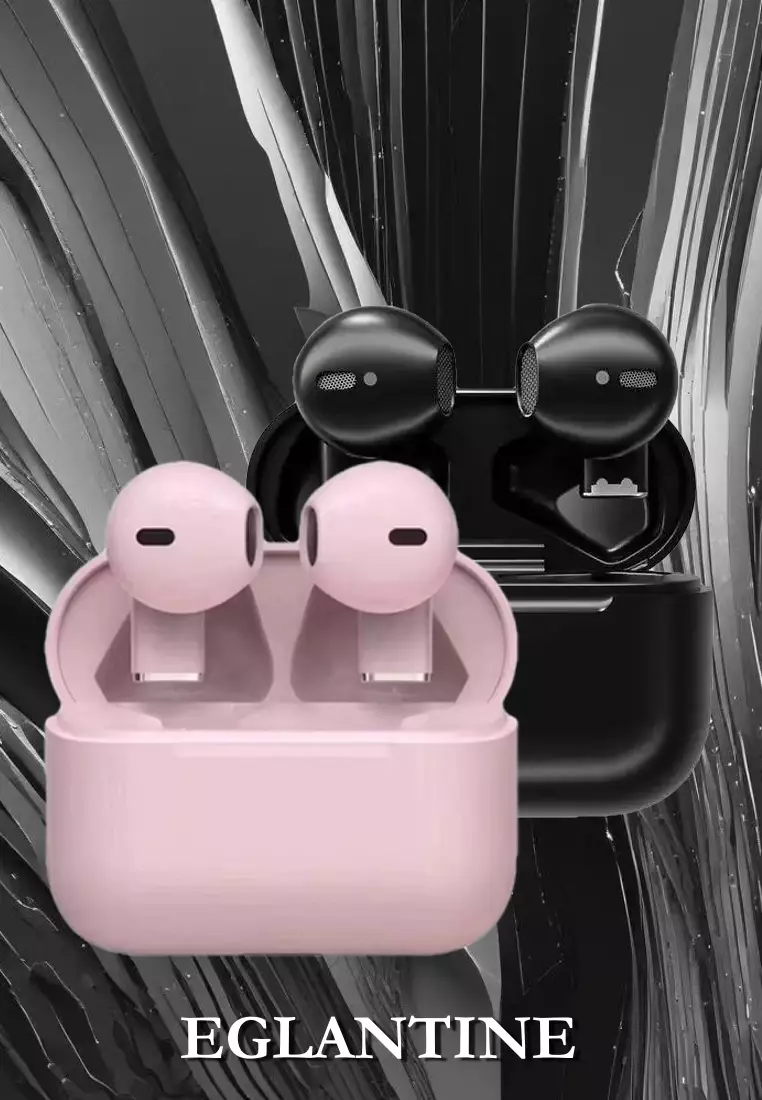 Value Deal - 2 pieces 5S PRO Mini Wireless Earbuds - TWS (True Wireless Stereo) - Black / Pink