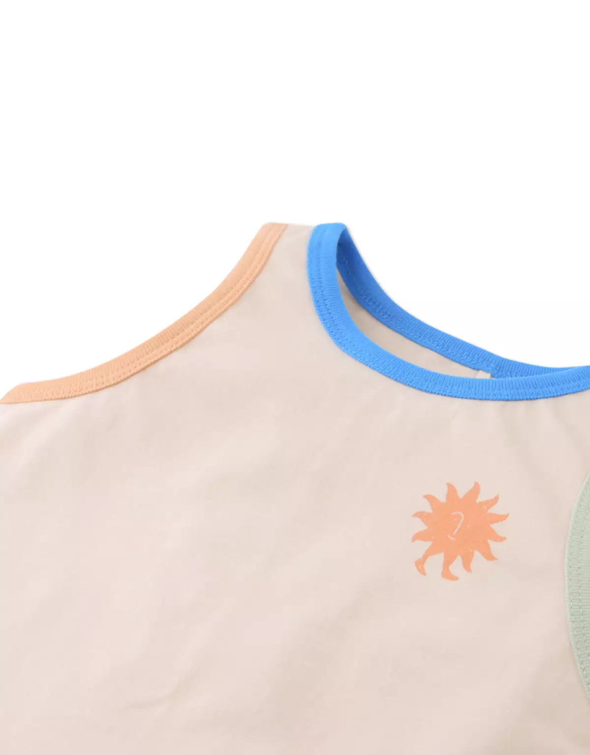 Gingersnaps Baby Havana Breeze Tank Top Offwhite - Atasan Bayi Laki (Krem)