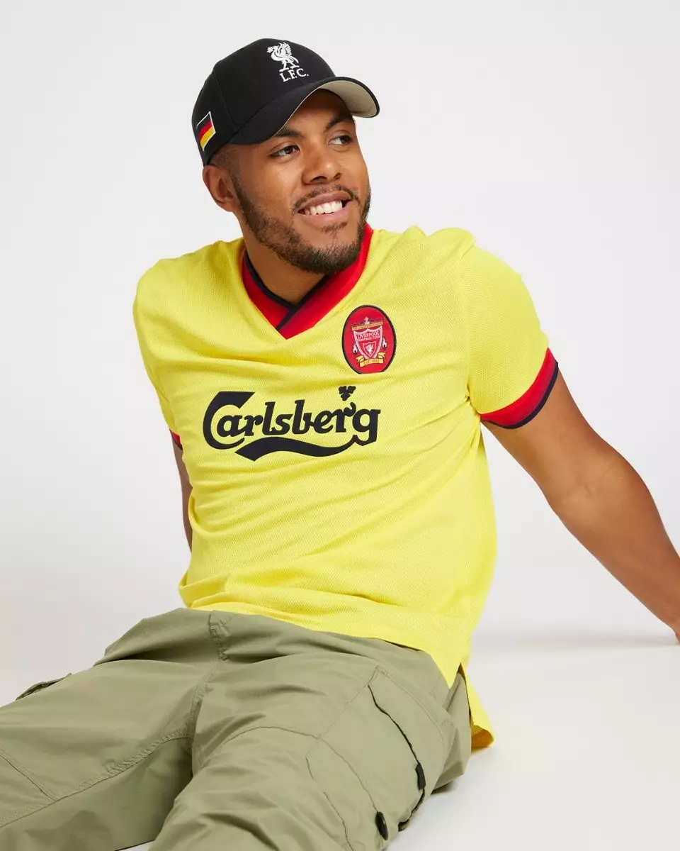 Liverpool FC 1997 - 1998 Away Shirt Men - Official LFC Jersey Original Pria