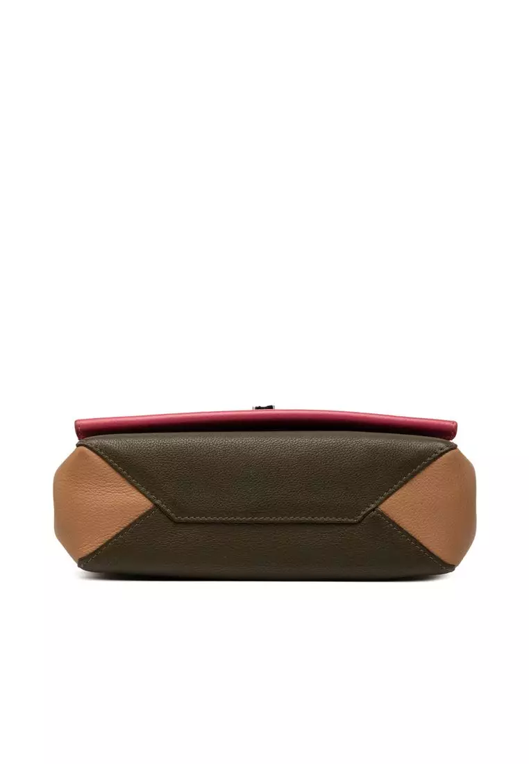 Pre-Loved Louis Vuitton Tricolor Leather Lockme Ii Bb