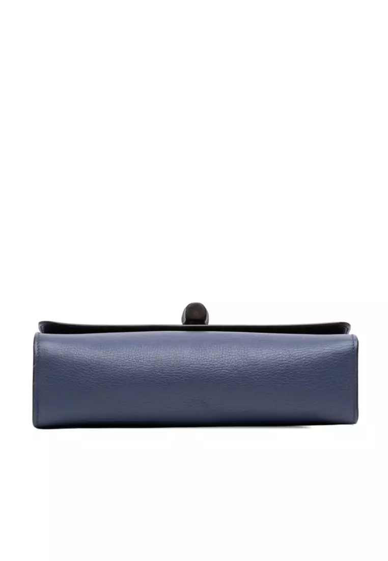 Pre-Loved Gucci Medium Leather Miss Bamboo Crossbody