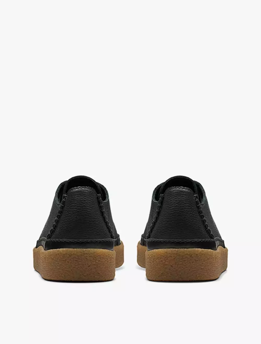 Clarks Oakpark Low Black Leather