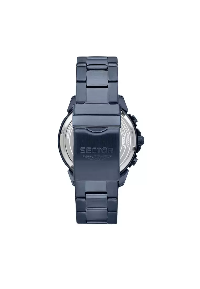 [3 Years Warranty] Sector ADV2500 43mm Case Men's Chronograph Quartz Stainless Steel Watch R3273643007