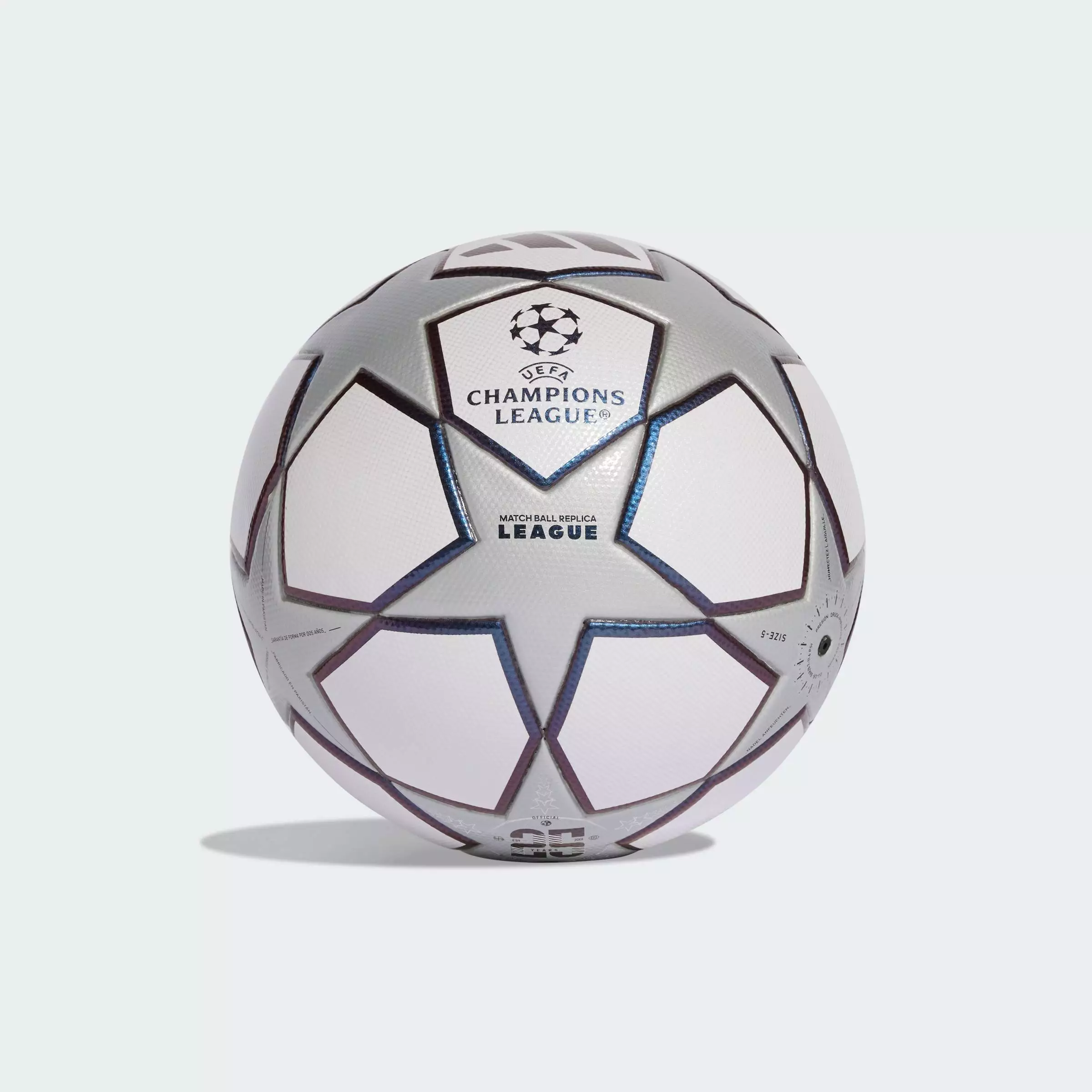 Football UEFA CHAMPIONS LEAGUE LEAGUE 3RD BALL Unisex White JY8892