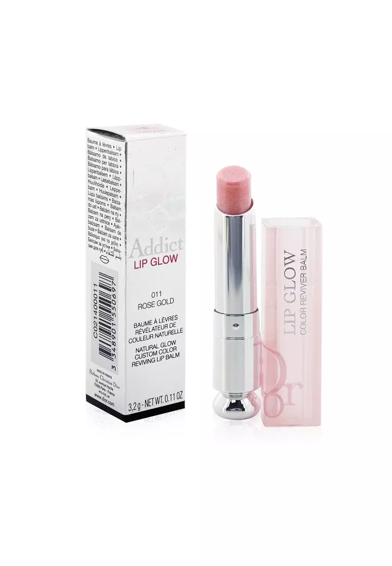 Dior lip balm rose gold