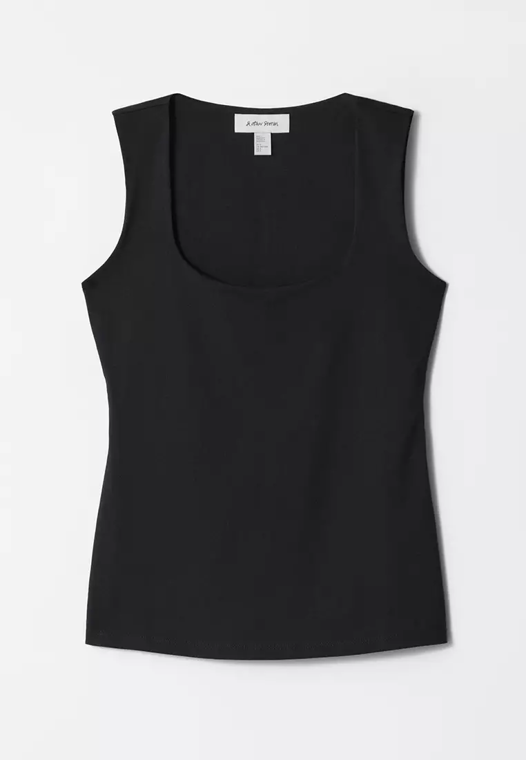 Square-Neck Tank Top