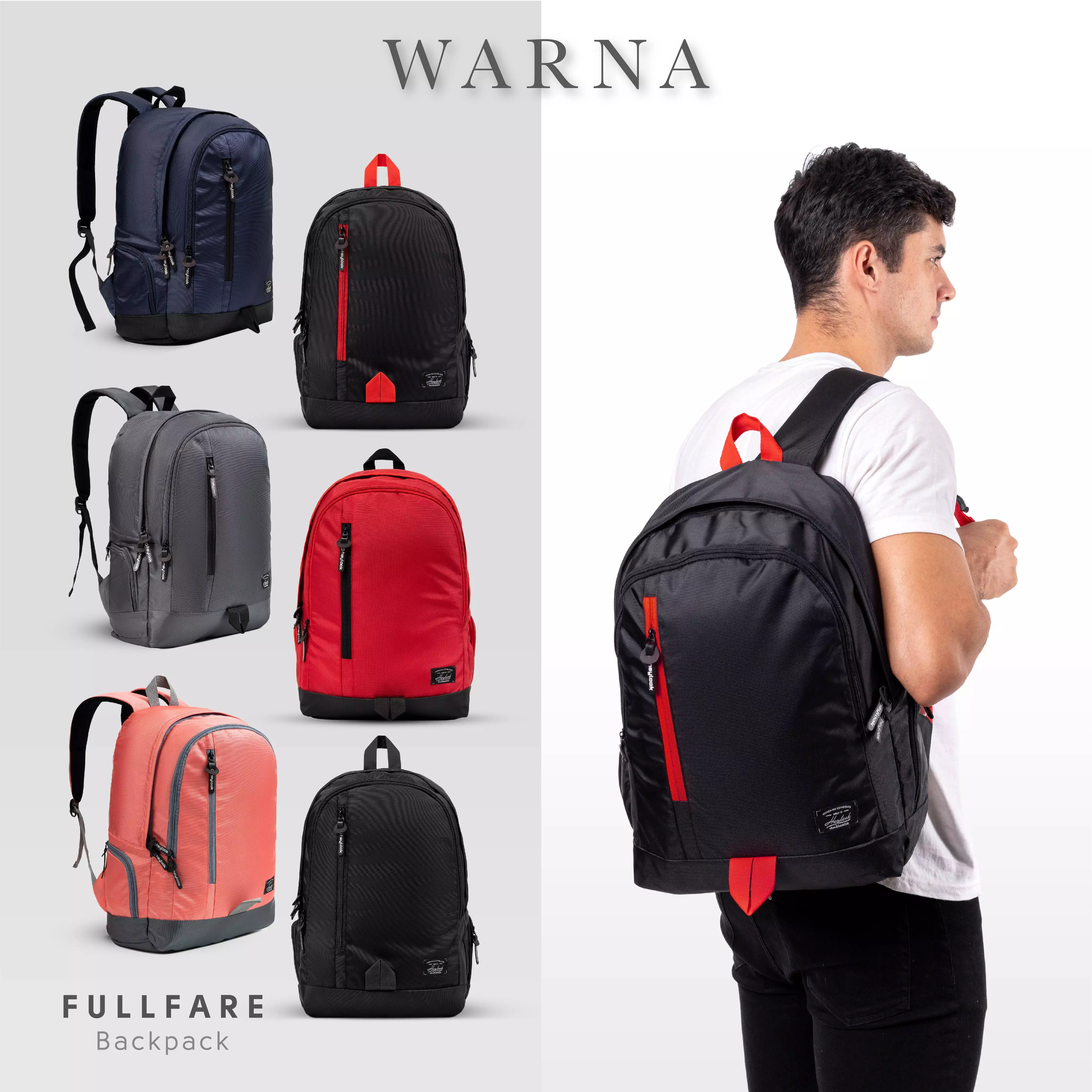 Jual Heylook HEYLOOK Official - Tas Ransel Laptop Pria Backpack ...