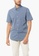 Dockers blue Dockers Men's Classic Fit Signature Comfort Flex Short Sleeve Shirt 54708-0280 1ECD4AAA4EDA77GS_1