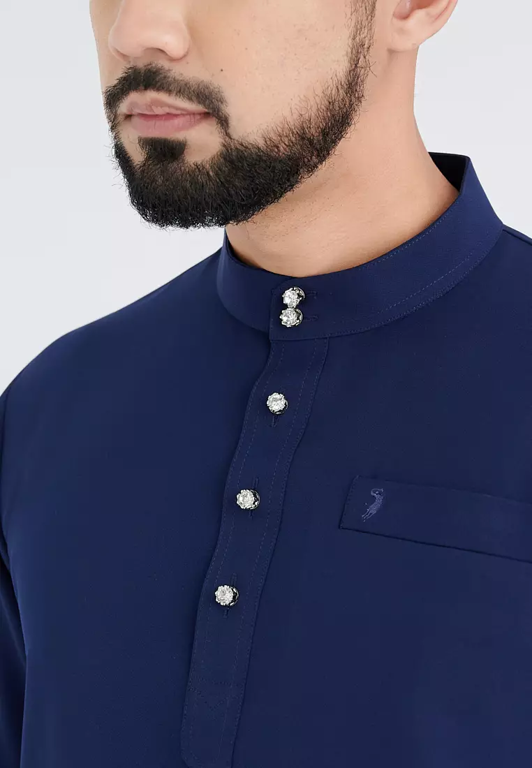 Polo Haus - Baju Melayu Cekak Musang Slim Fit 9514P-0003