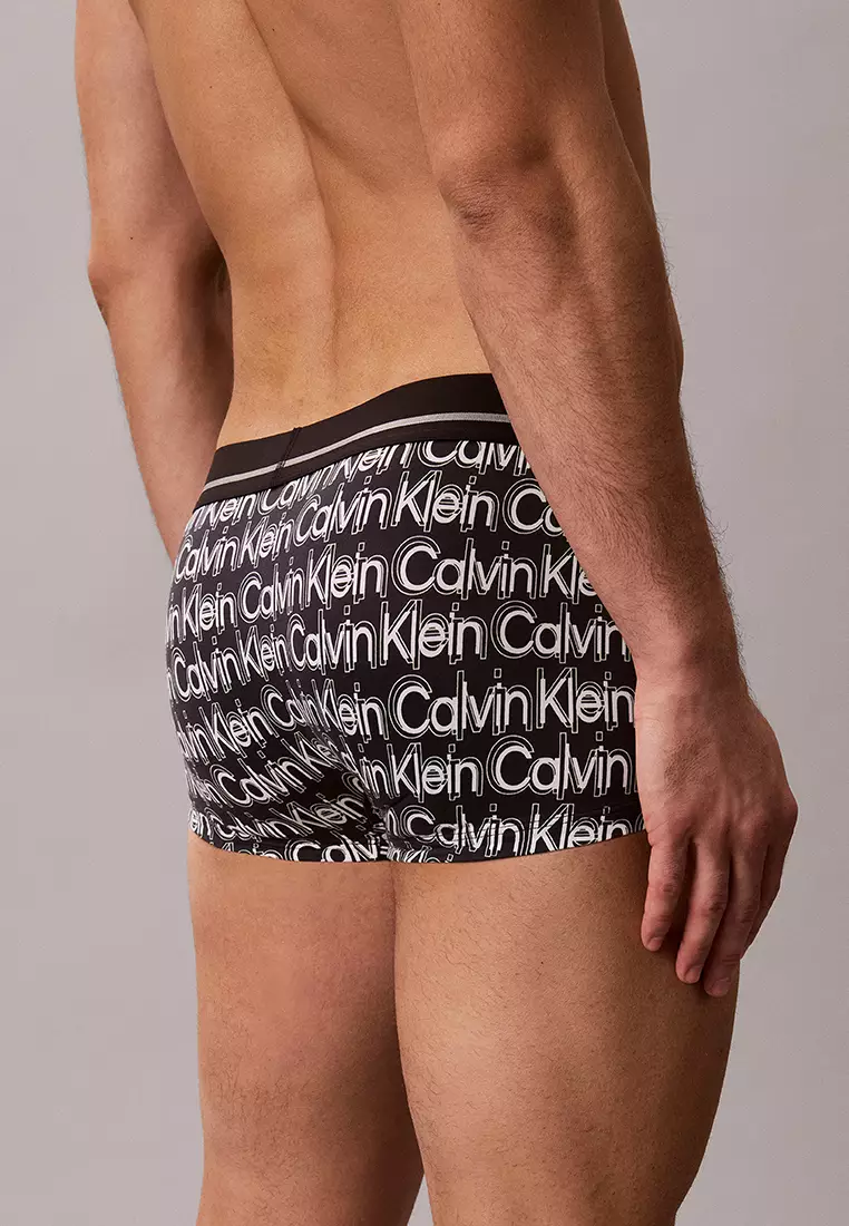  Peak CK−180 Buy CALVIN KLEIN Icon Microfiber Metallic Low Rise Trunks - Calvin