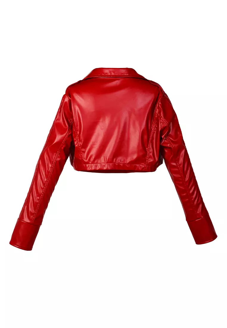 MJTrends: Red faux leather