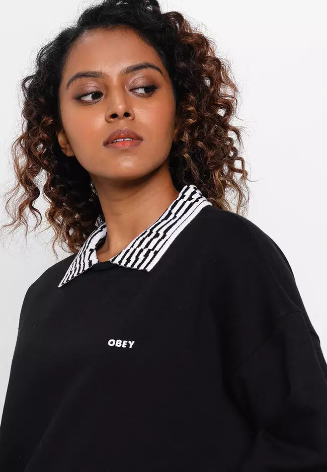 Obey crew neck on sale womens