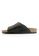 SoleSimple black Jersey - Black Leather Sandals & Flip Flops 6BEA3SHC75CCB1GS_3
